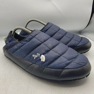 The North Face Mens 11 Blue ThermoBall Traction V Mule Slipper Shoes Loafers